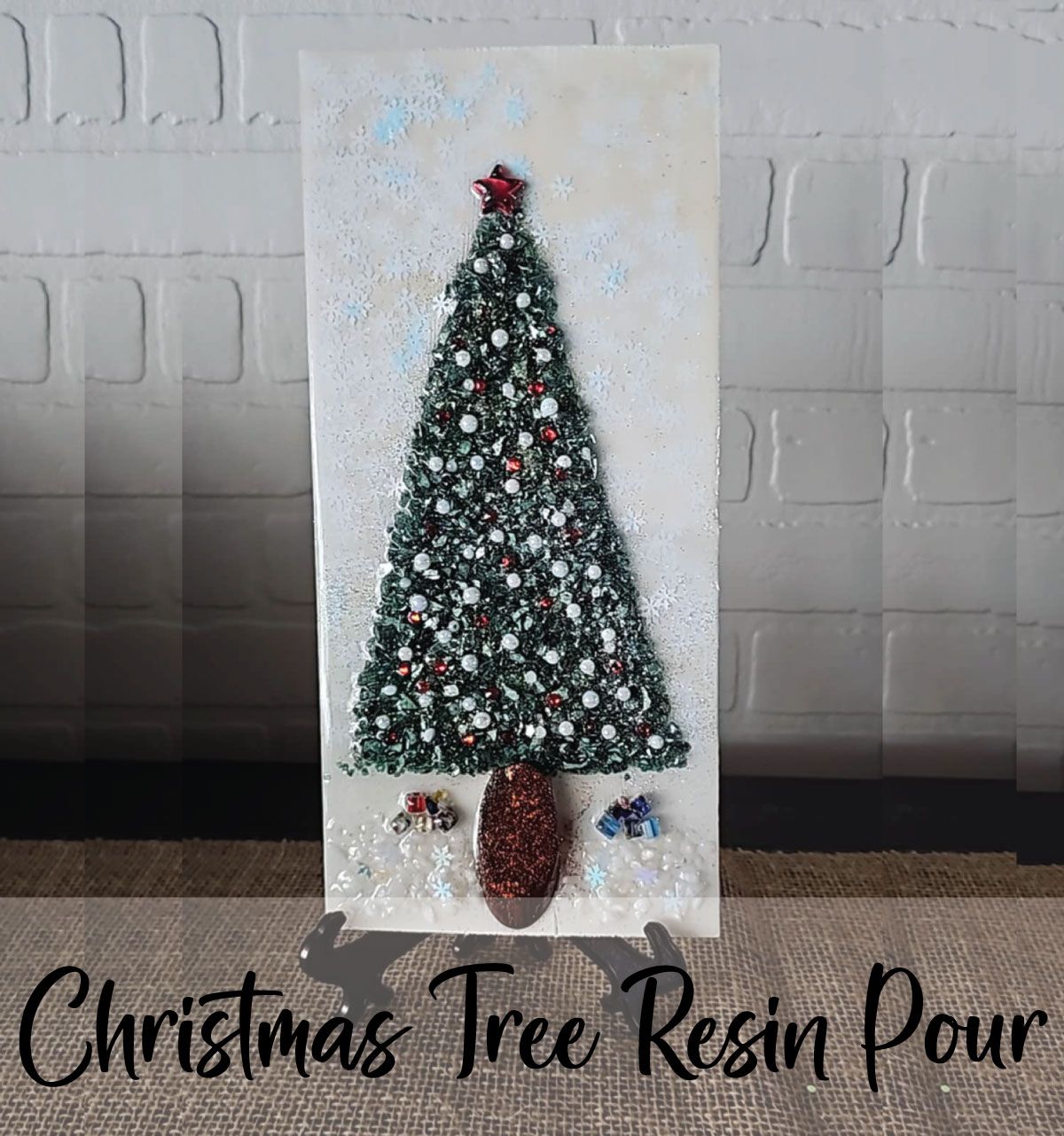 12\/5 Christmas Tree Resin Pour Workshop @7PM