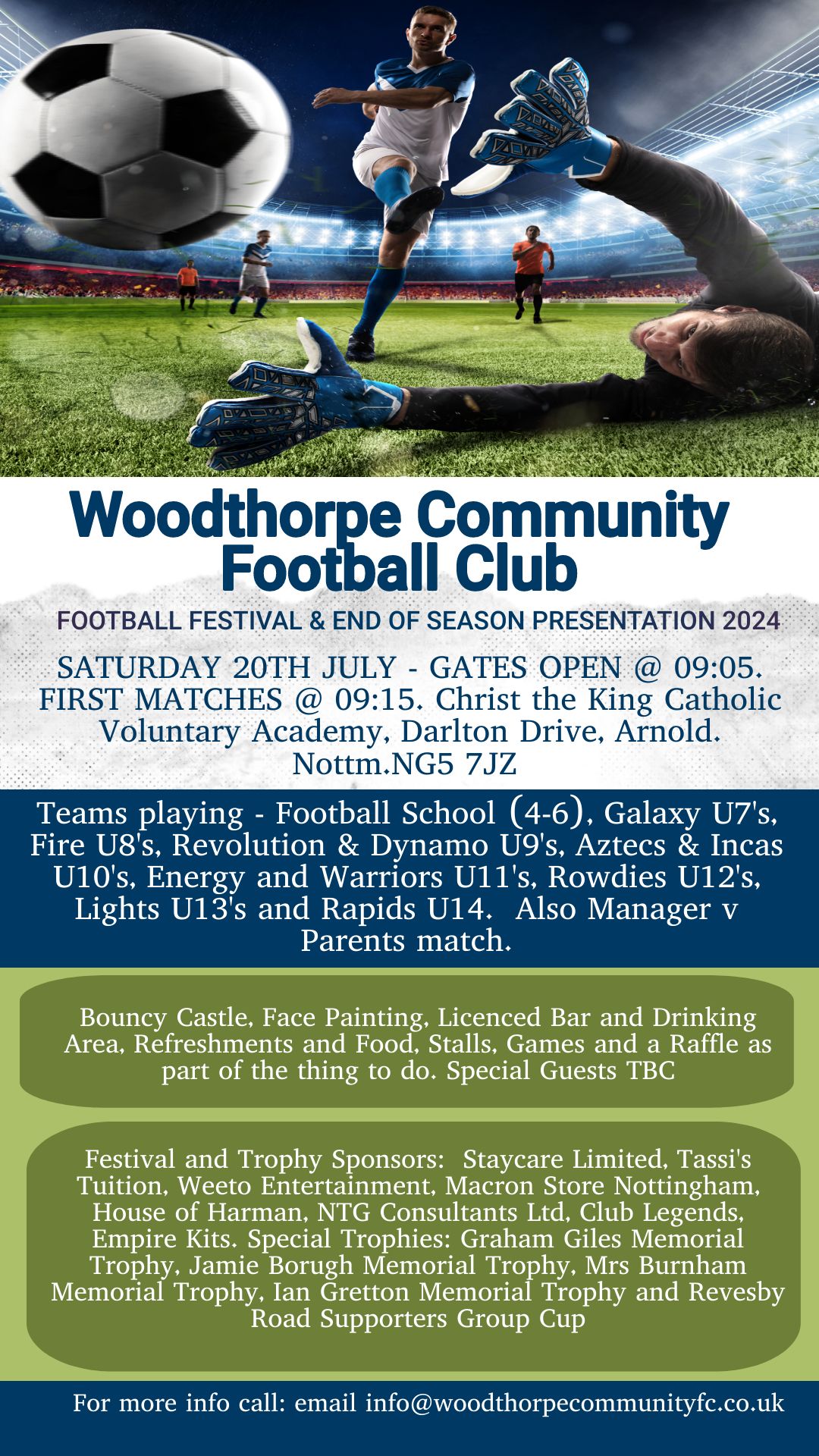 Woodthorpe Community FC Festival\/Fun Day