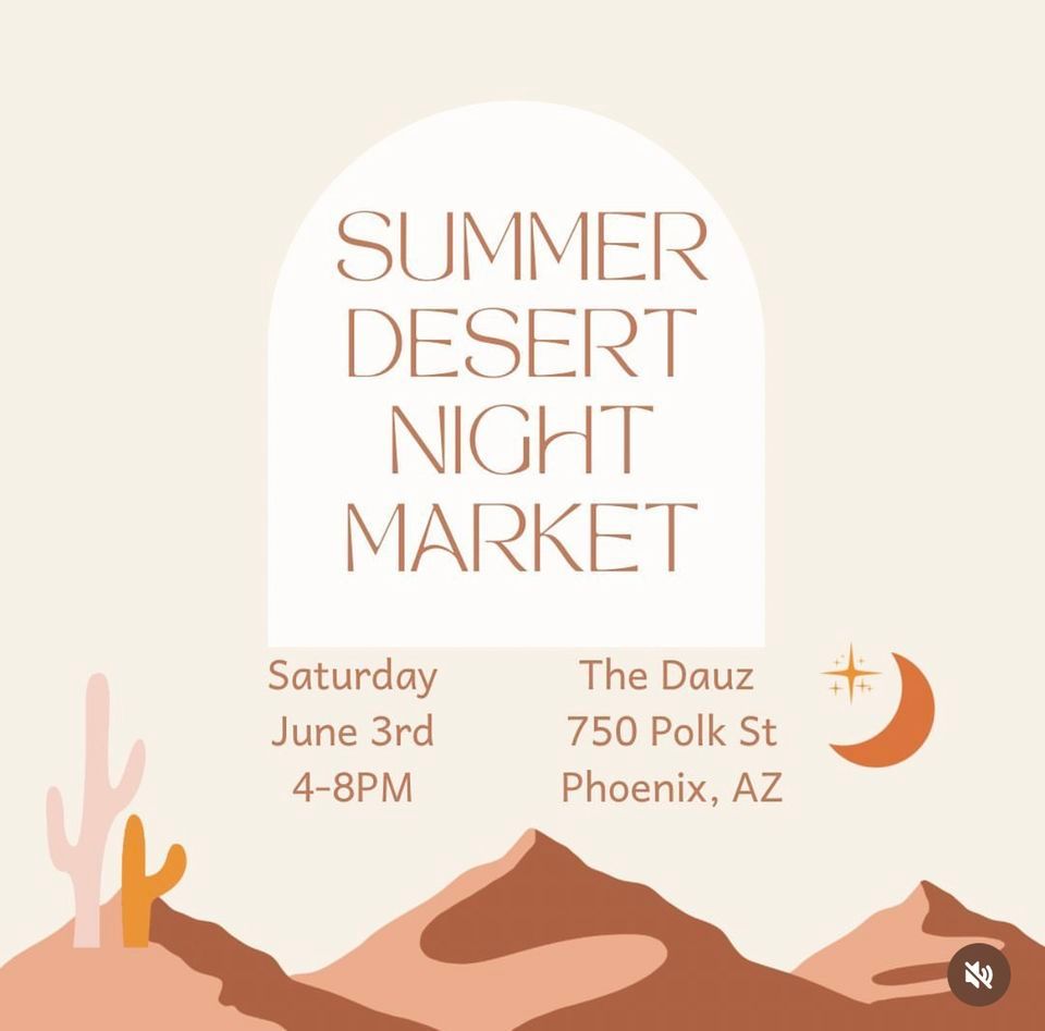 Summer Desert Night Market