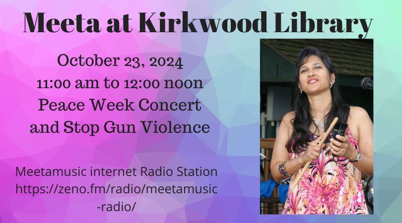 Meeta at Kirkwood Library