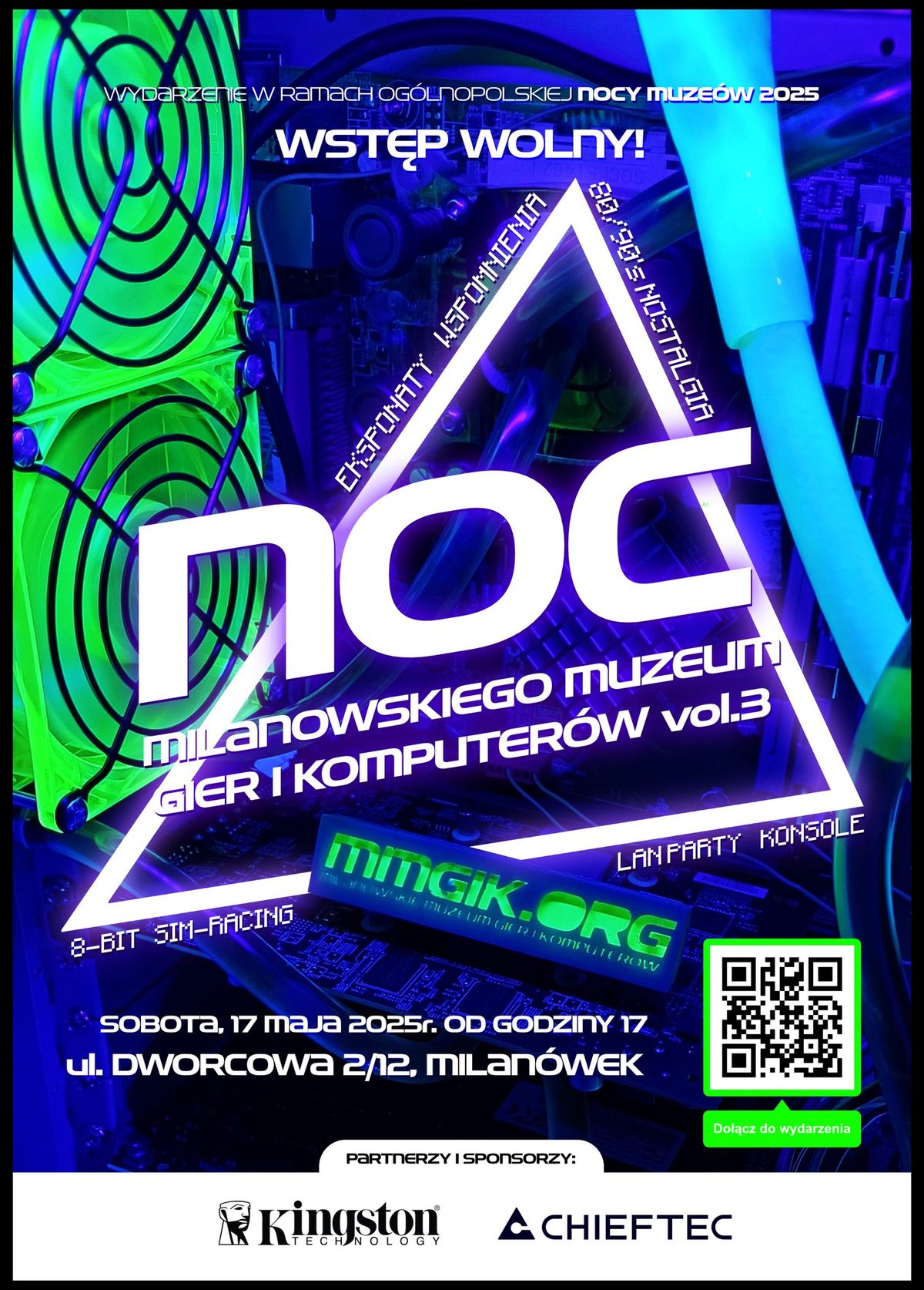 Noc Milanowskiego Muzeum Gier i Komputer\u00f3w Vol.3