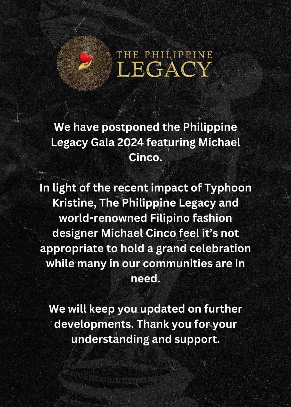 Philippine Legacy Gala 2024\u2022MICHAEL CINCO