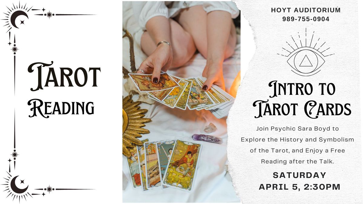 Intro to Tarot Cards with Psychic Sara Boyd