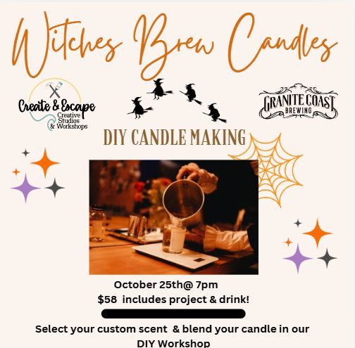 Witches Brew Candle DIY Workshop