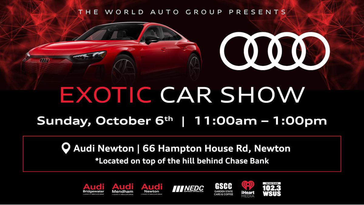 Audi Newton Exotic Car Show