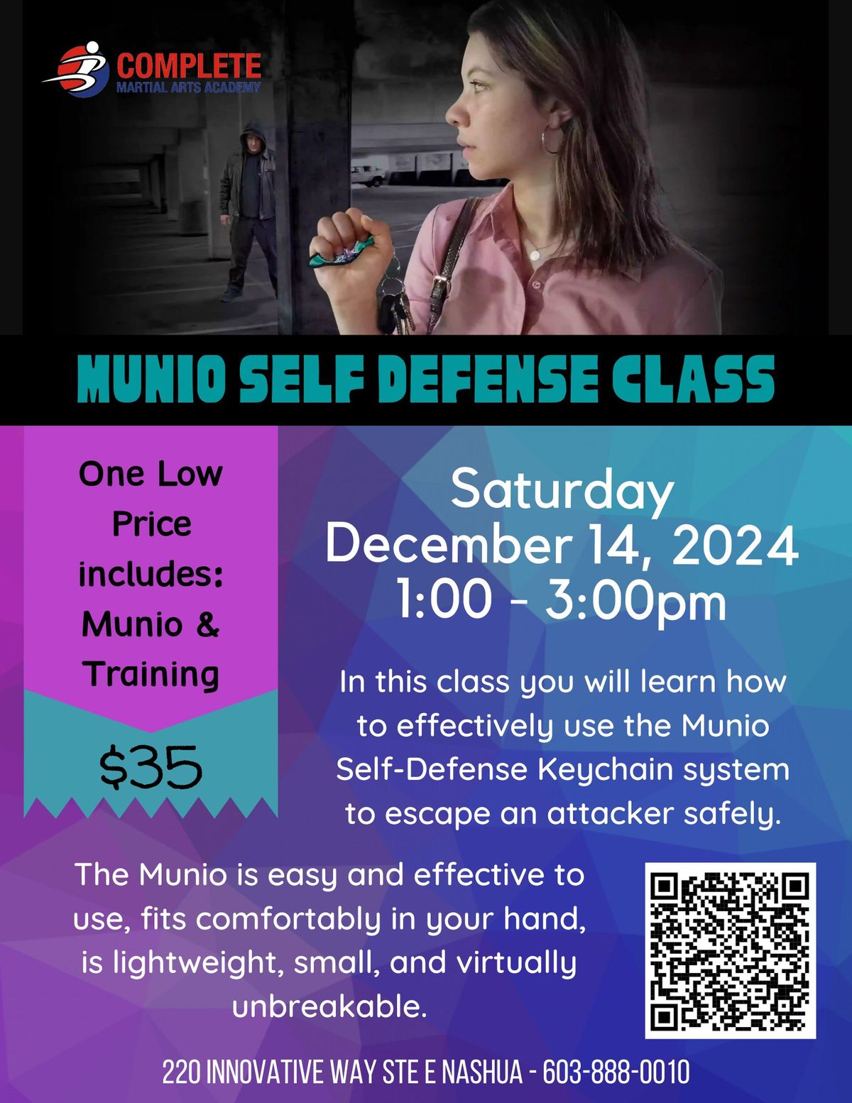 Munio Self Defense Class