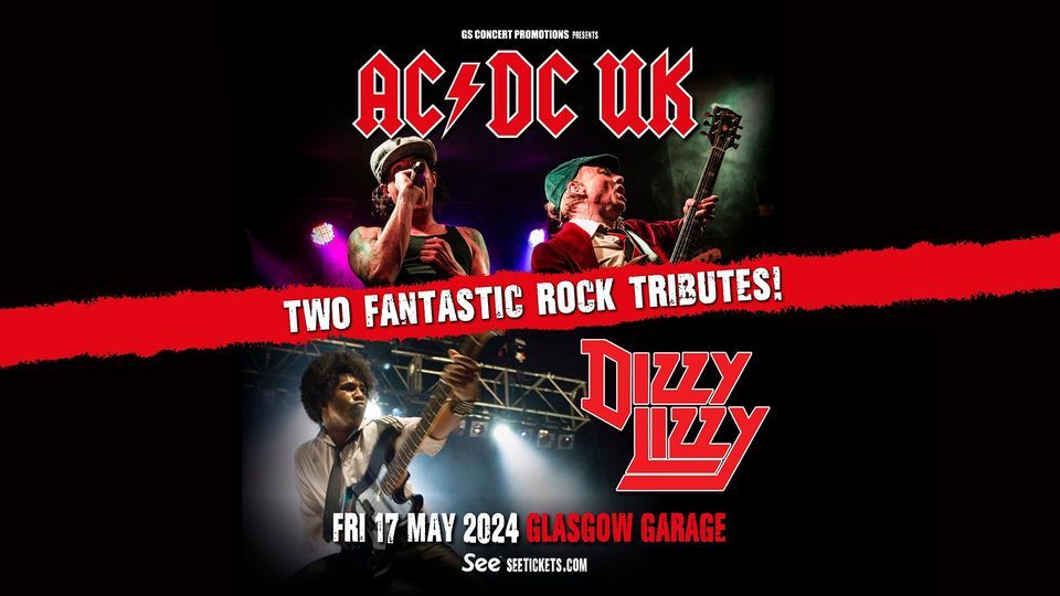 AC\/DC UK - The Tribute & Dizzy Lizzy Hit Glasgow 2024