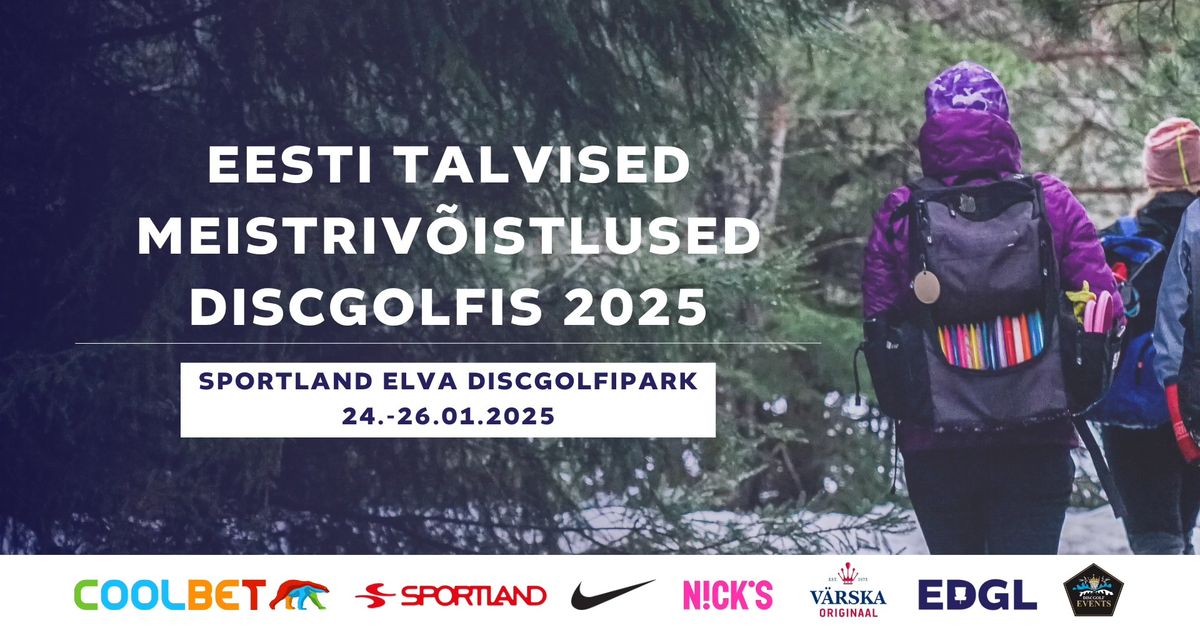 Eesti Talvised Meistriv\u00f5istlused Discgolfis 2025