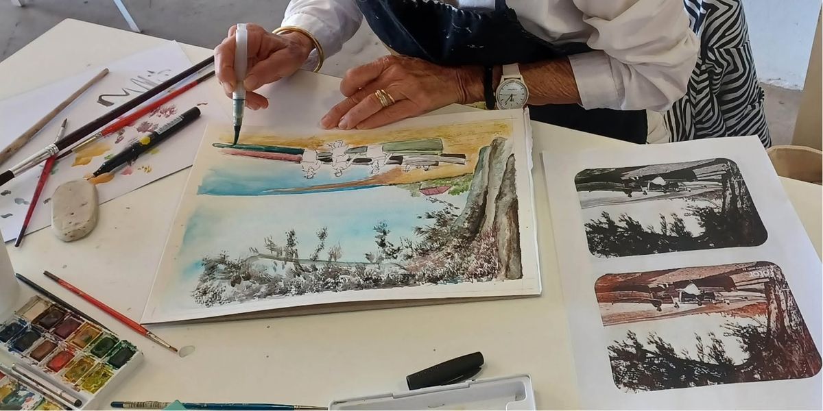 Atelier dessin  : Aux couleurs de la vie lontan