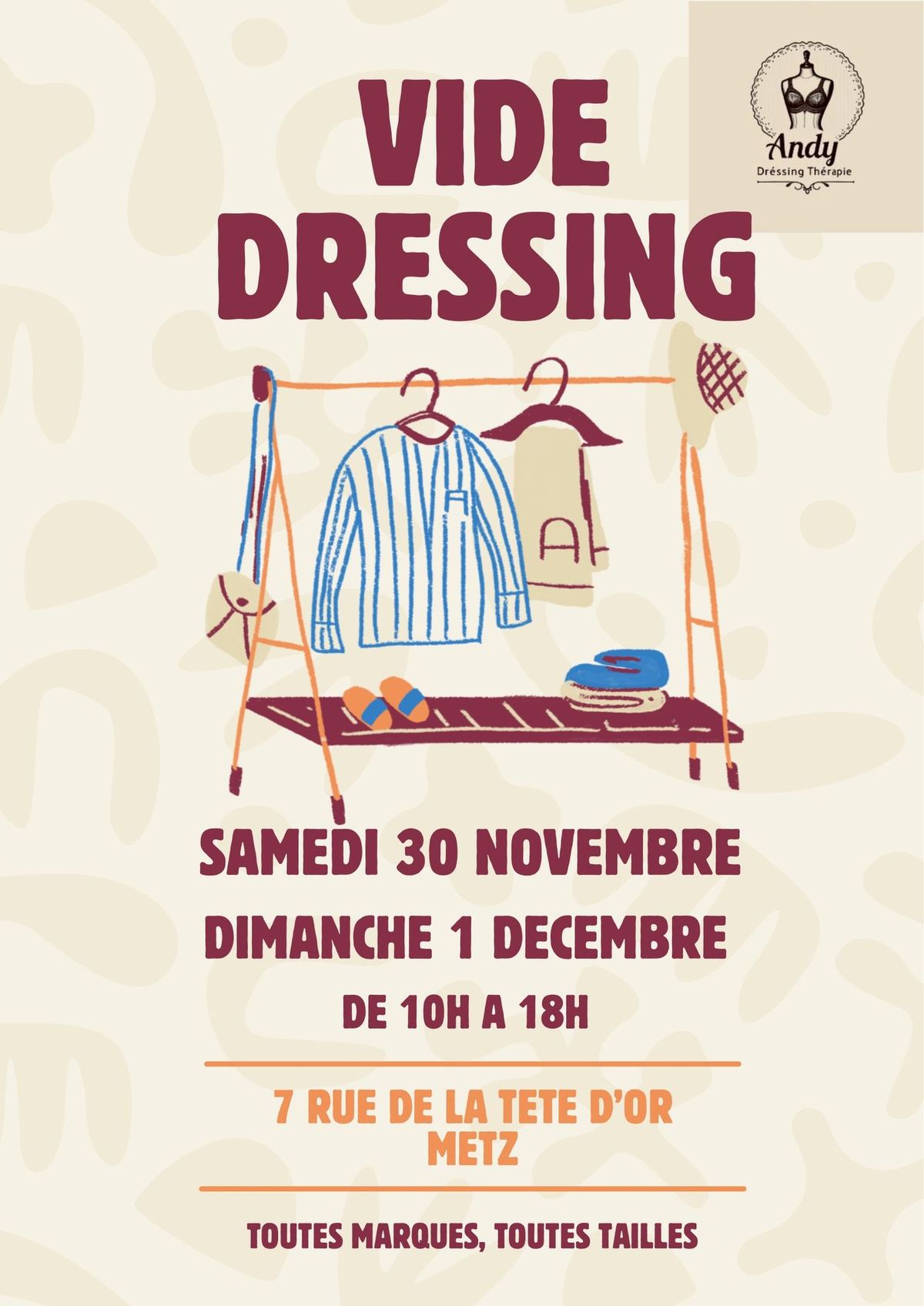 Vide dressing 