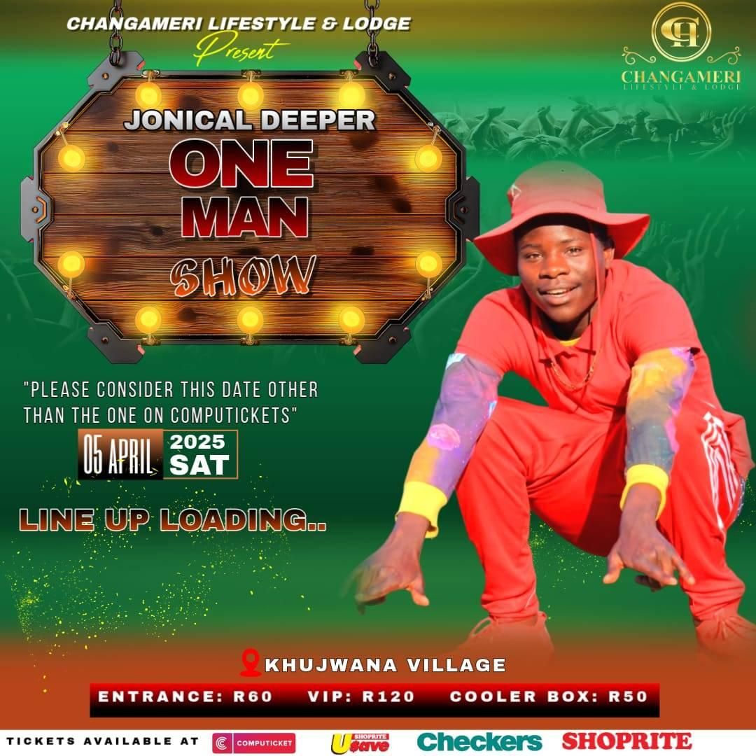 JONICAL DEEPER ONE MAN SHOW CHANGAMERI LIFESTYLE & LODGE