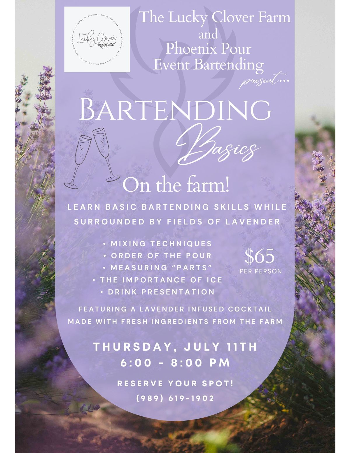 Bartending Basics on the Farm