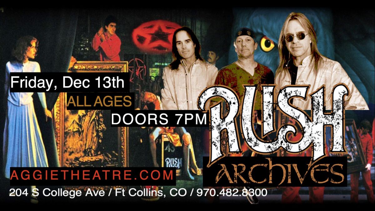 Rush Archives - A Tribute To The Music of Rush | Aggie Theatre | Presented by Ernie November