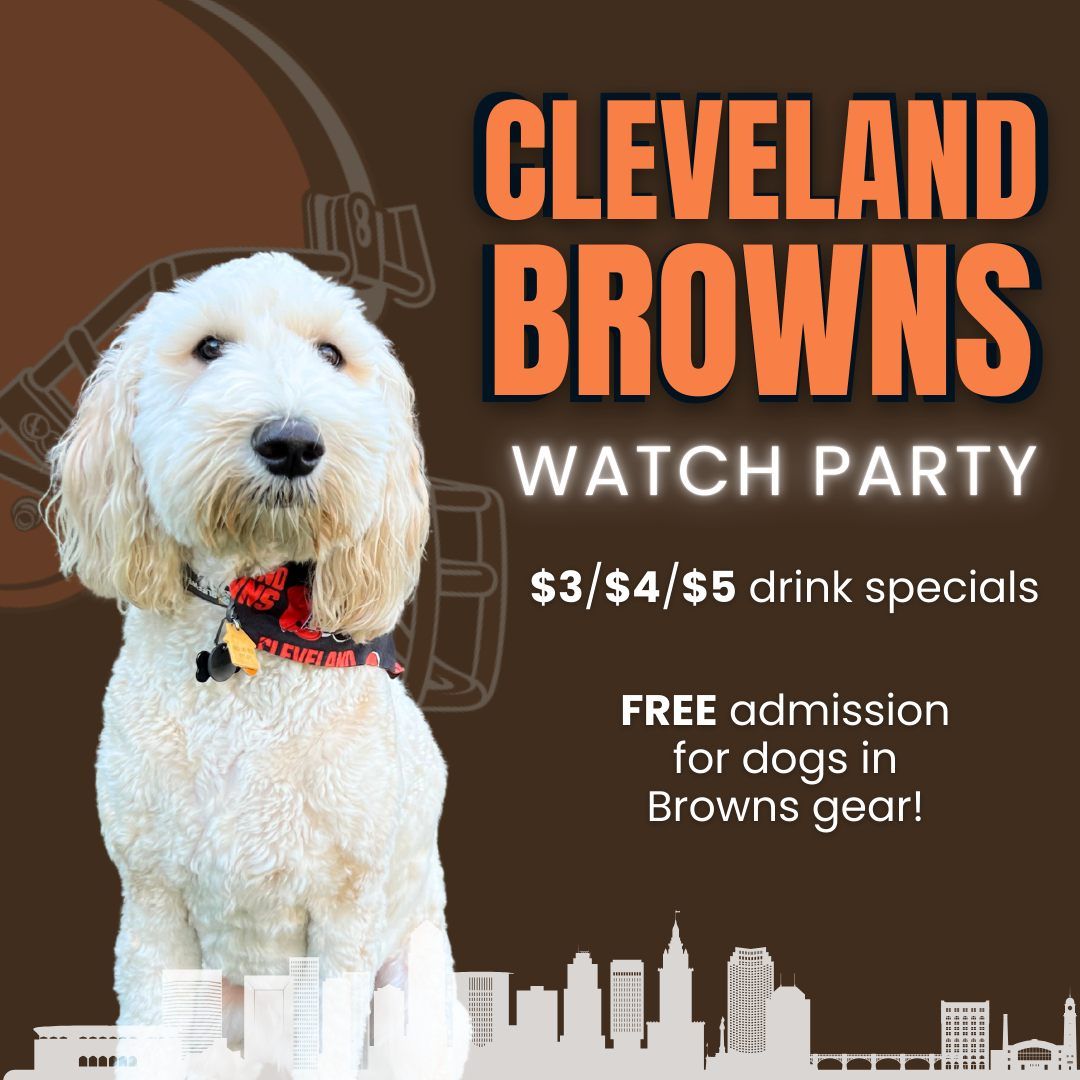 Browns Watch Pawty!