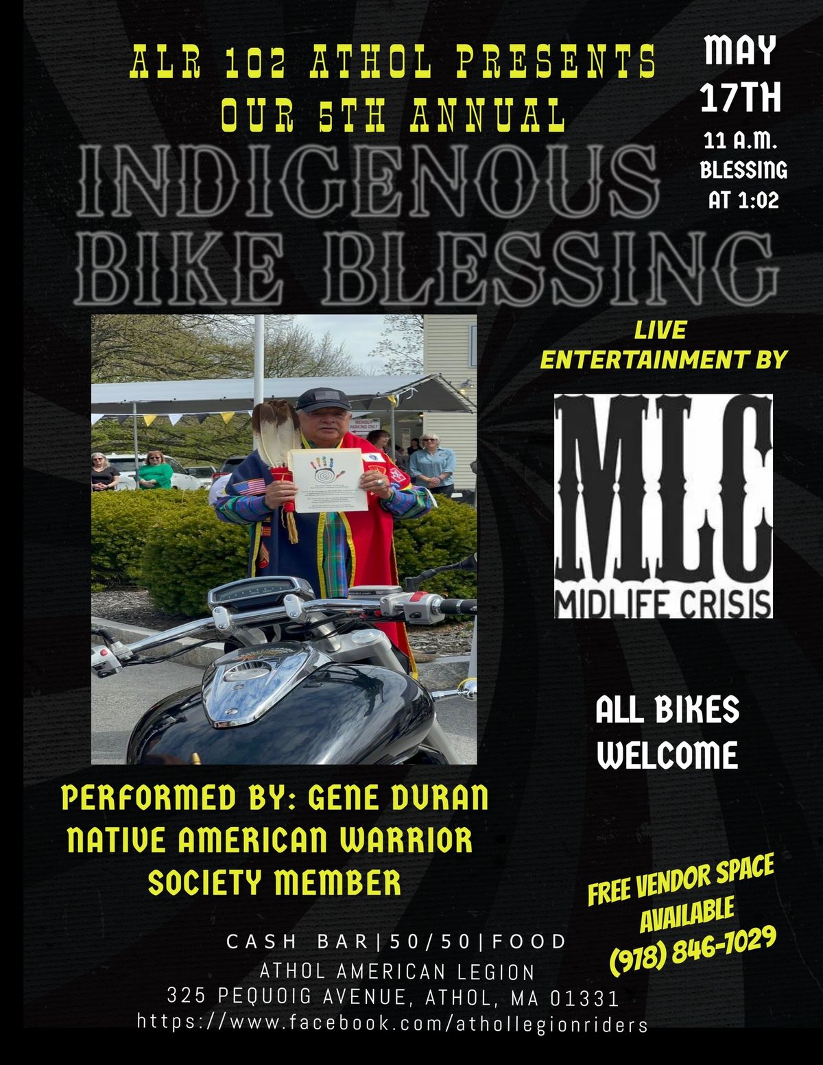 ALR 102's 5th Annual Indigenous Bike Blessing