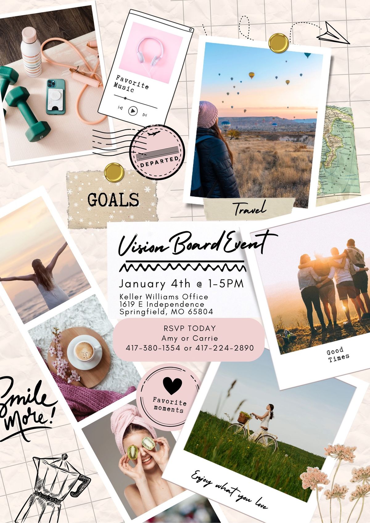 2025 Vision Board Event