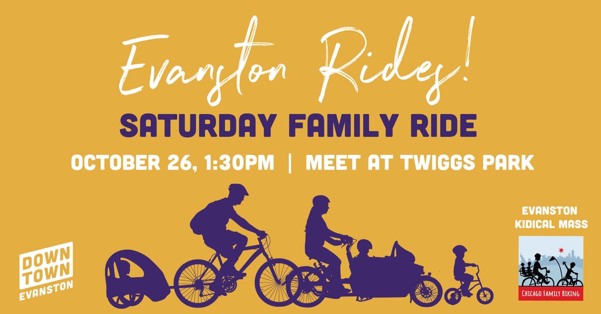 Evanston Rides: Saturday Family Ride