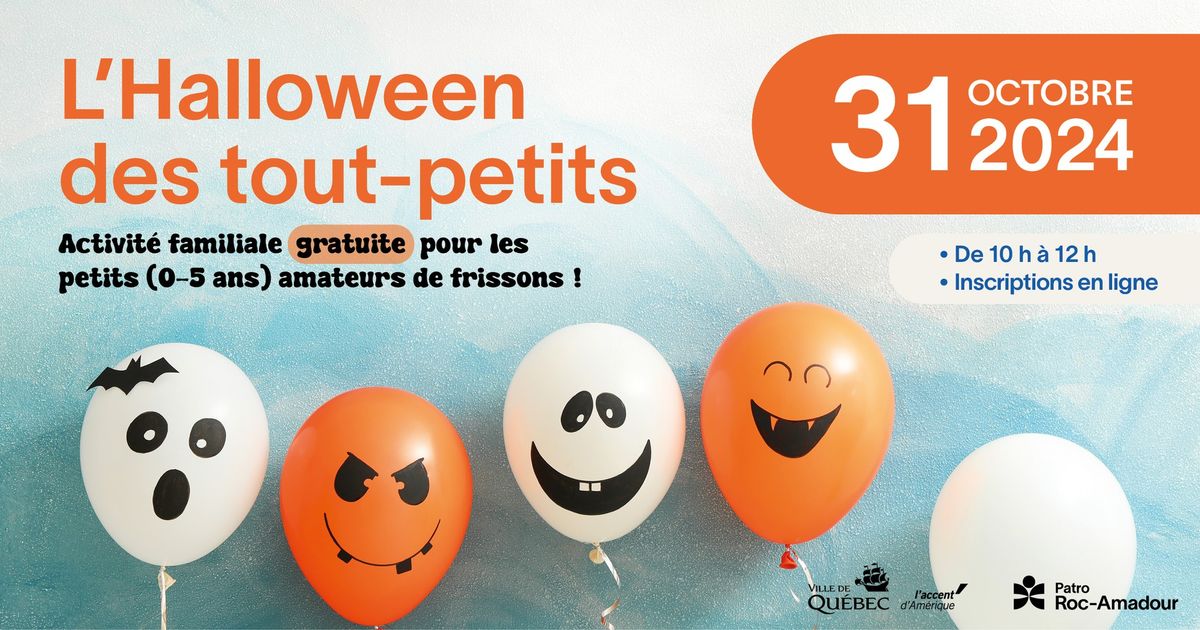 L'Halloween des tout-petits