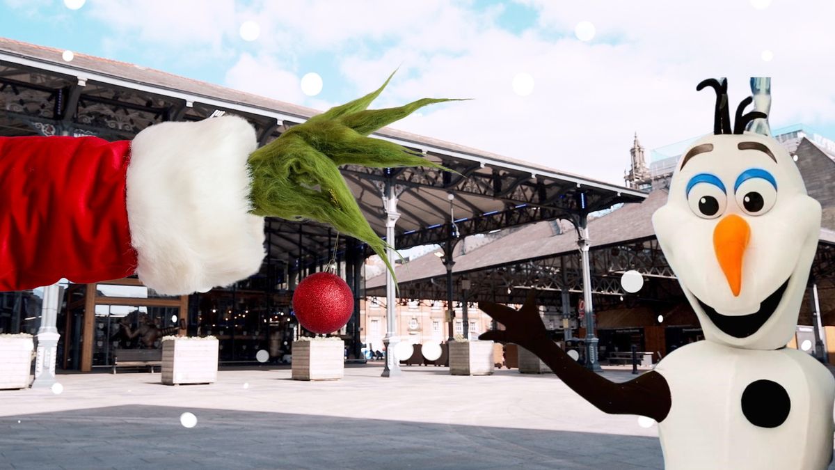 Meet The Grinch and Olaf at Preston Markets