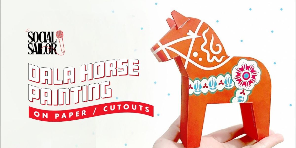 Swedish Dala Horse Painting Workshop - Bangalore