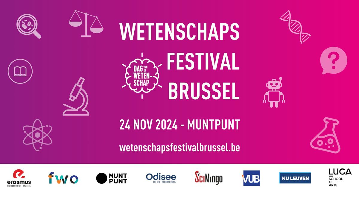 Wetenschapsfestival Brussel 2024