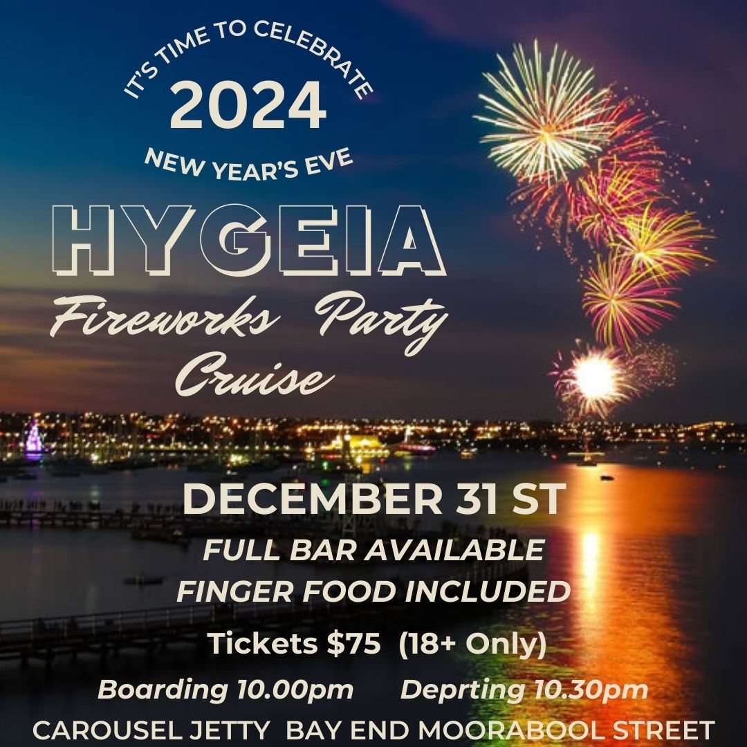 NYE 2024 Fireworks Party Cruise 