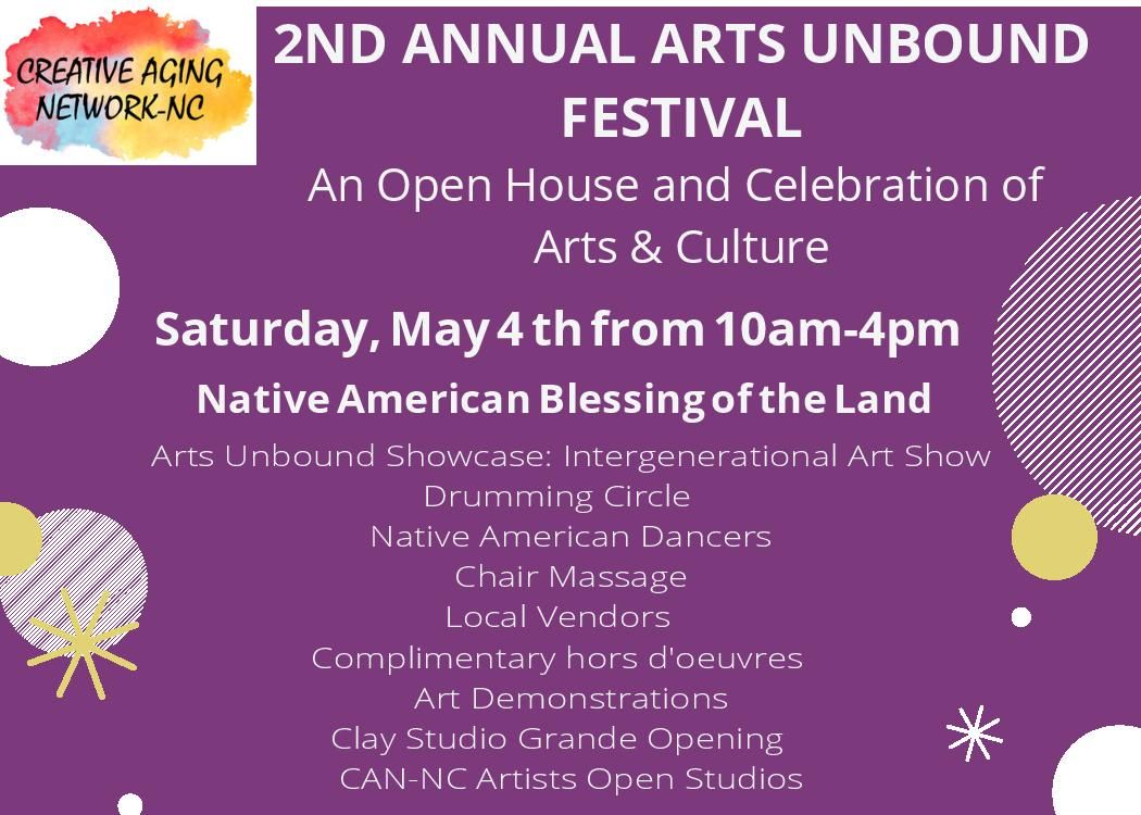 2nd ANNUAL ARTS UNBOUND FESTIVAL AT CAN-NC!
