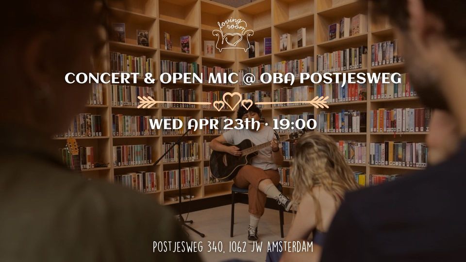 Concert and Open Mic at the OBA Postjesweg 