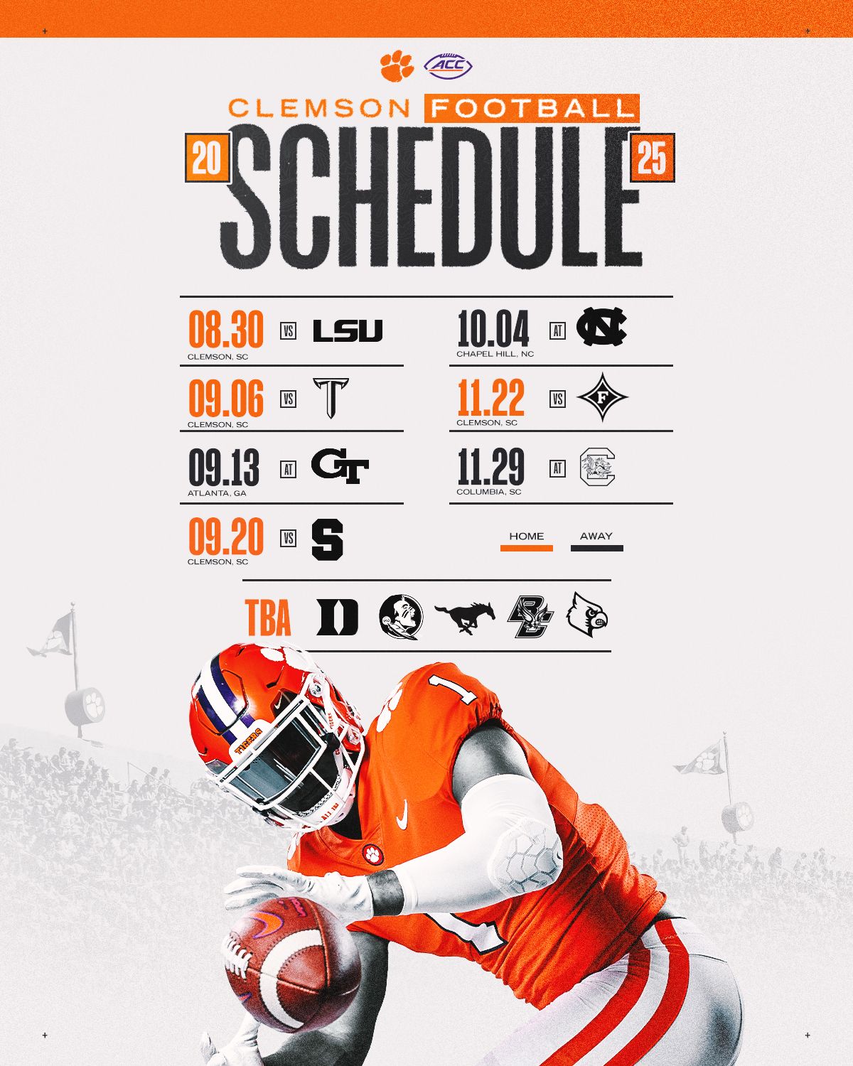 Louisville Cardinals vs. Clemson Tigers