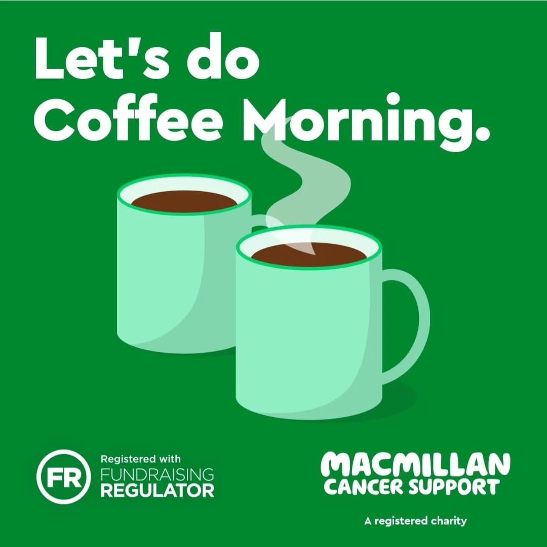 Coffee Morning for Macmillan 