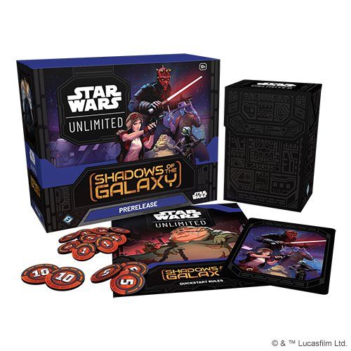 Starwars Unlimited shadows of the galaxy Pre Release day - morning