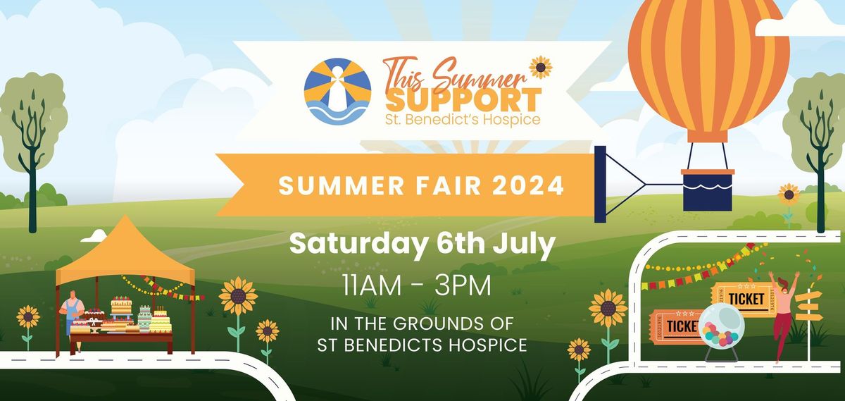  St Benedict's Hospice - Sunflower Summer Fair 2024