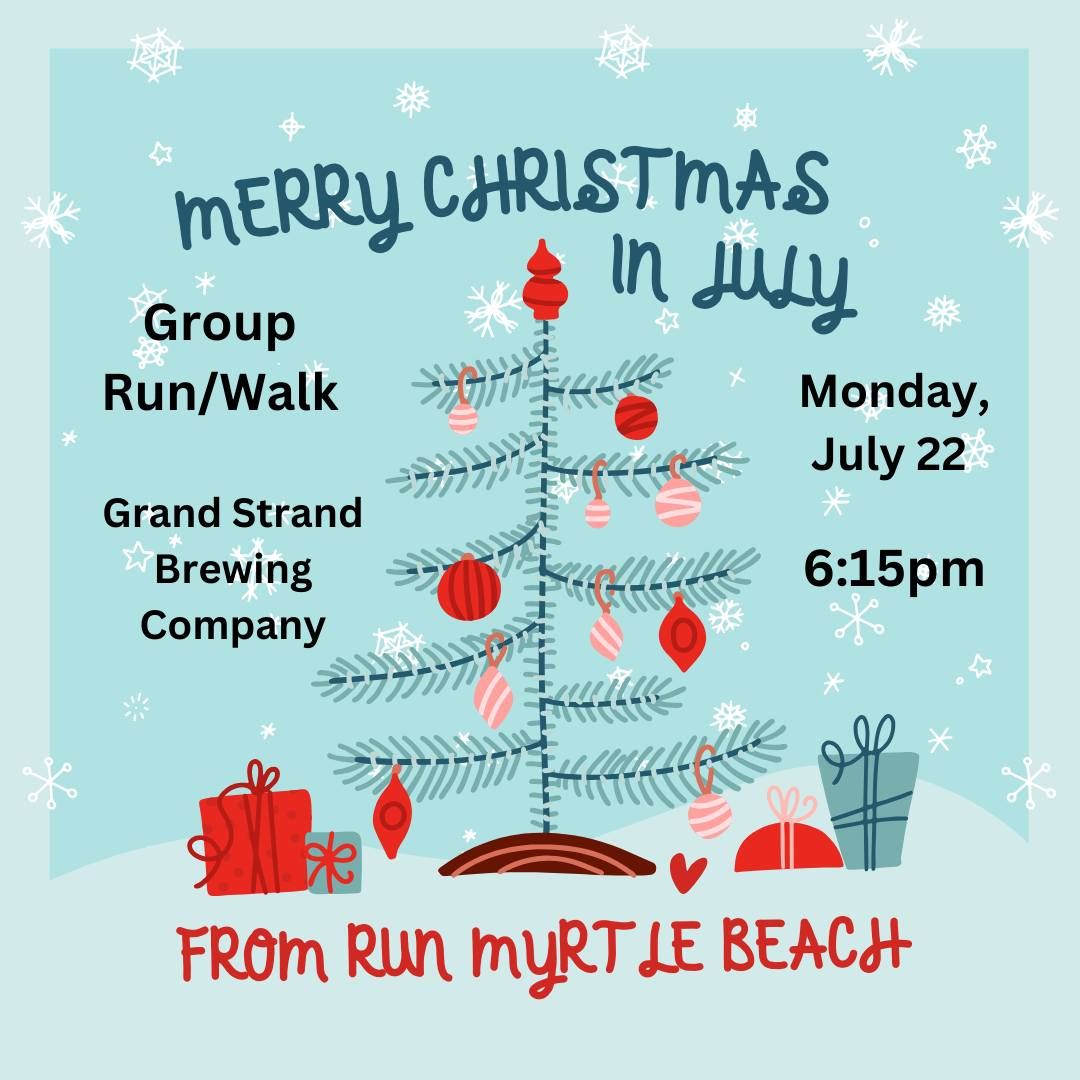 Christmas in July Group Run\/Walk