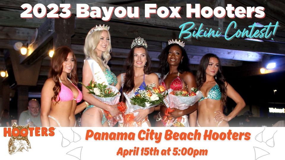 2023 Bayou Fox Hooters Bikini Contest - PCB!