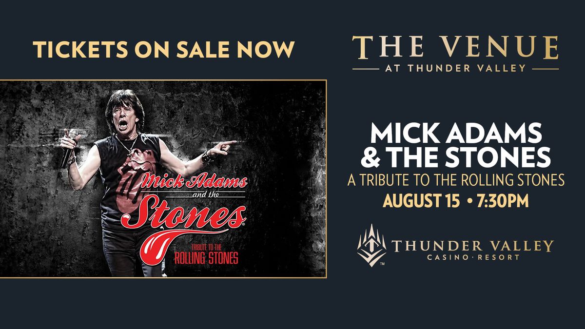 Mick Adams & The Stones: A Tribute to The Rolling Stones