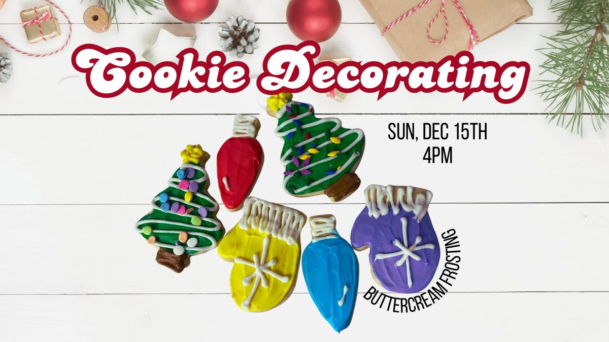 Holiday Cookie Decorating