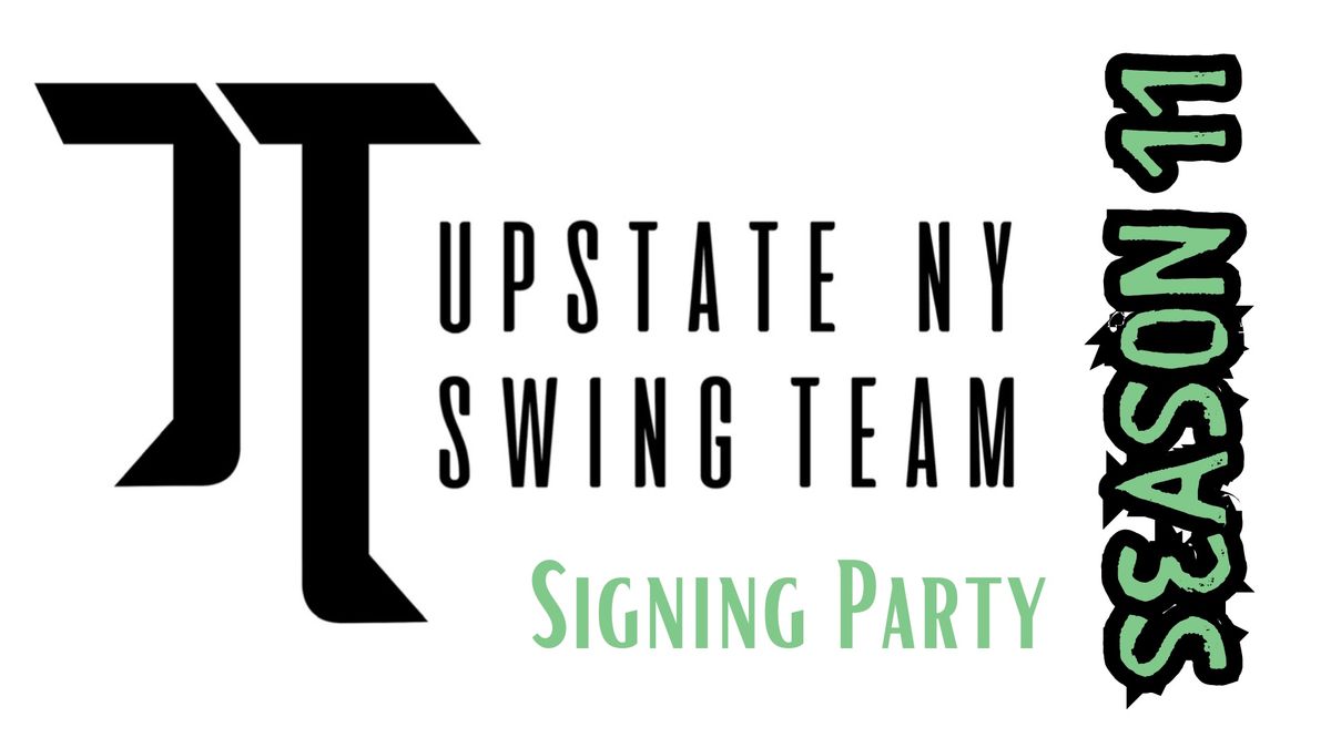 Upstate NY JT Swing Team Season 11 Signing Party 