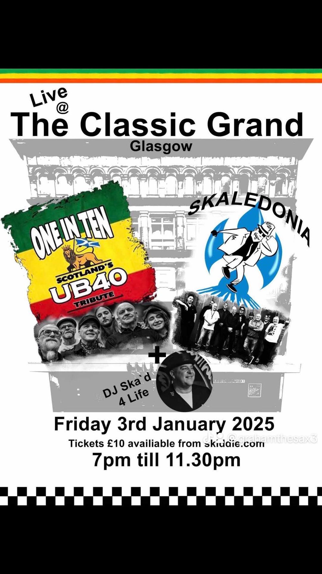 Not to be missed: A Skanking Way to Start 2025