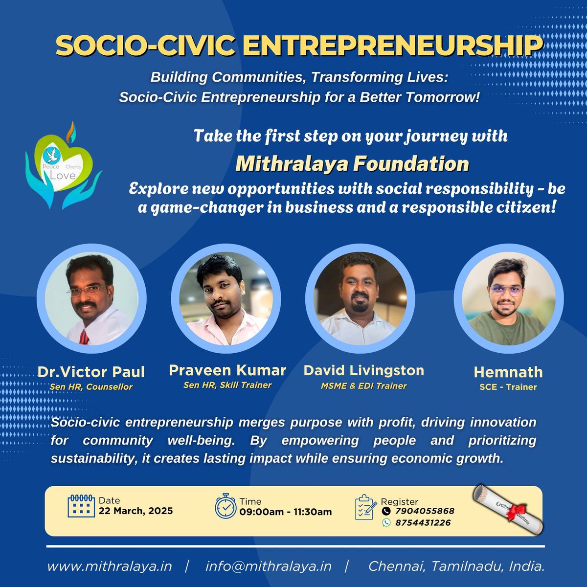 Socio-Civic Entrepreneurship | A New Opportunity to Explore 