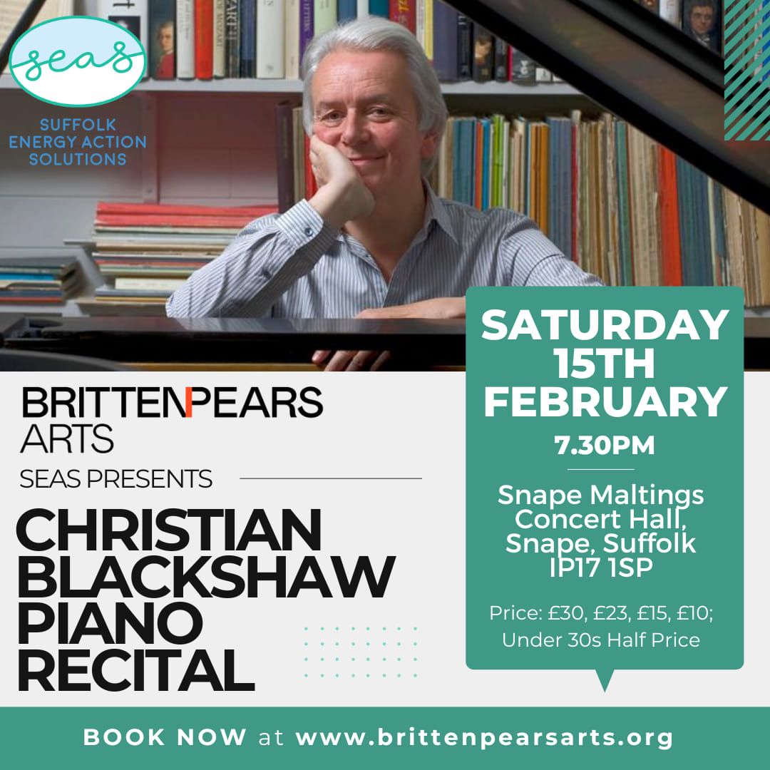 \ud83c\udfb9 SEAS Presents Christian Blackshaw Piano Recital \ud83c\udfb9