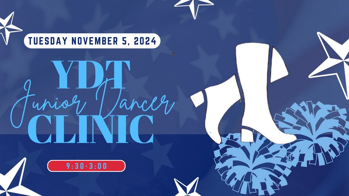 YDT Junior Dancer Clinic - ELECTION DAY - November 5th 