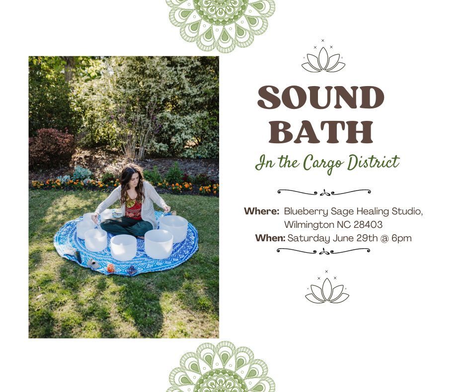 Sound Bath @Blueberry Sage Healing Studio