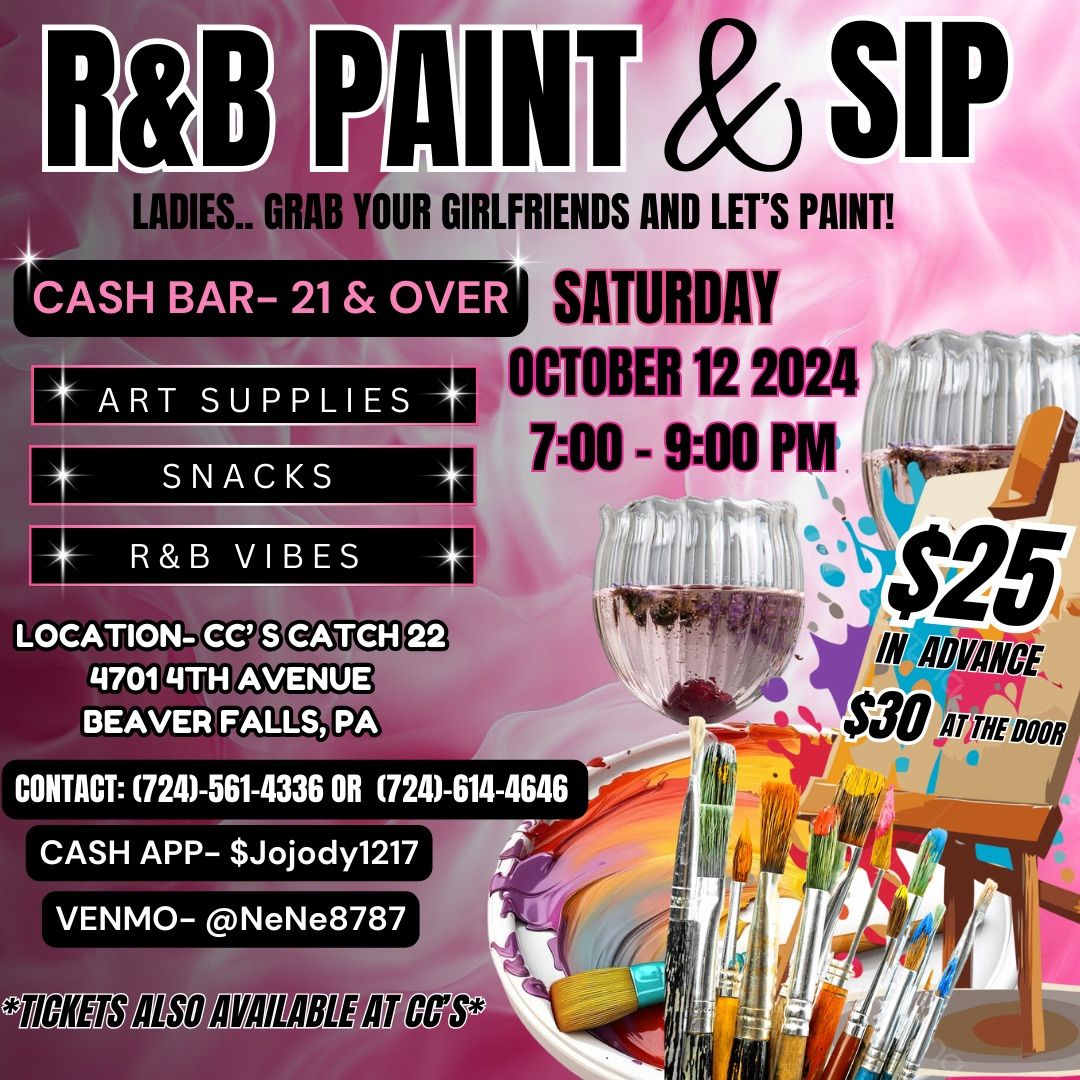 R&B Paint & Sip