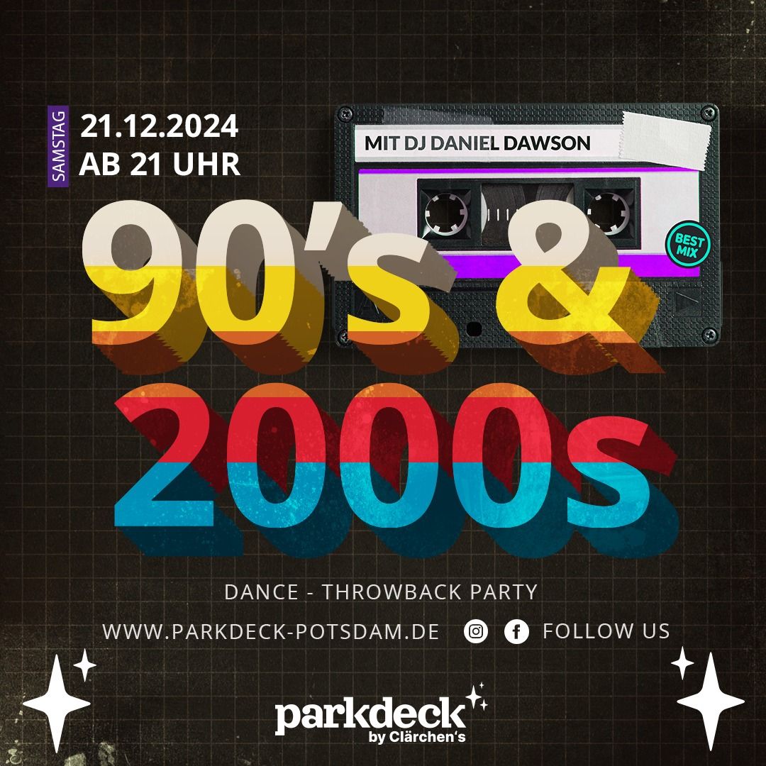 DANCE - 90s & 2000s Throwback Party mit DJ Daniel Dawson