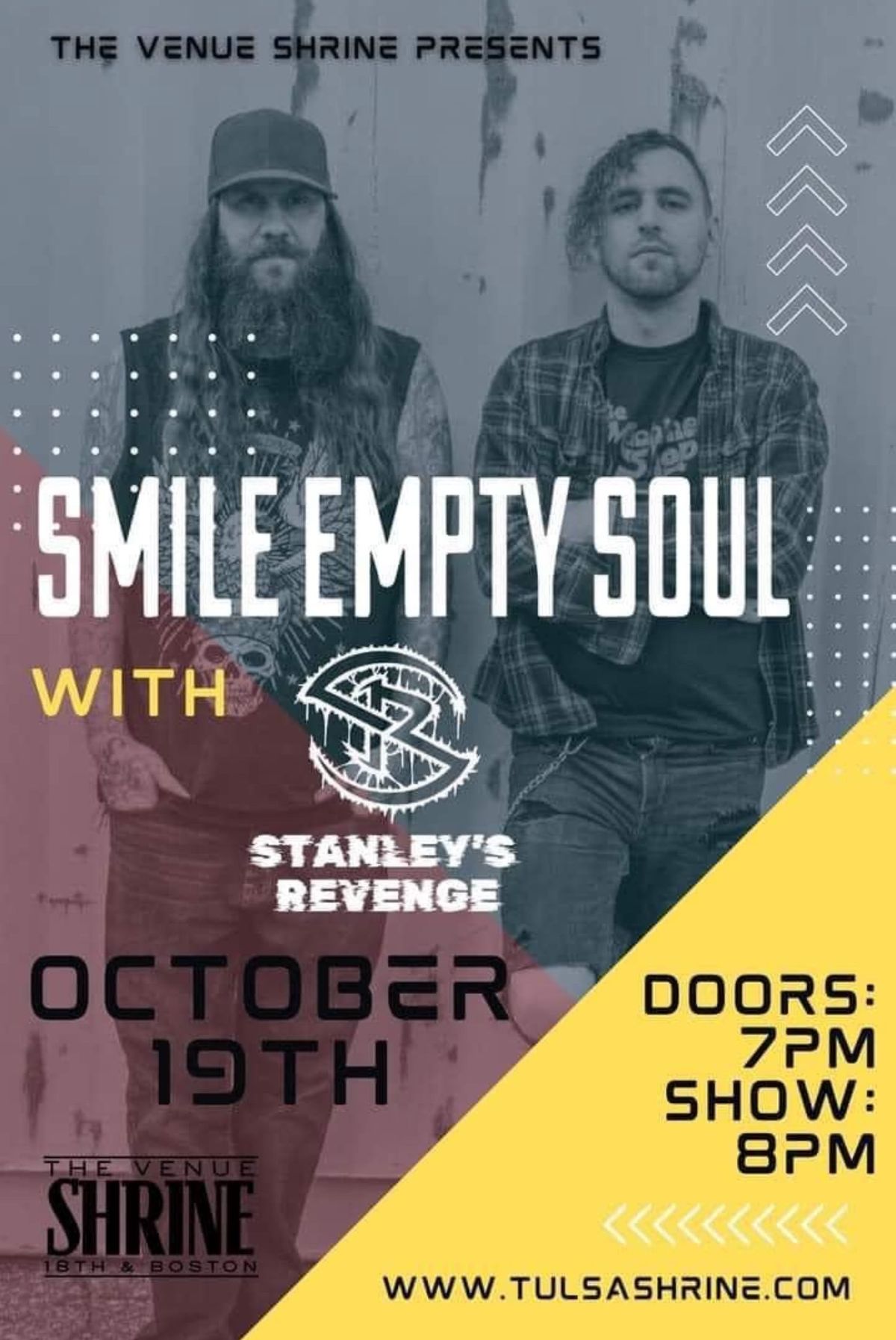 An Evening with Smile Empty Soul and Stanleys Revenge