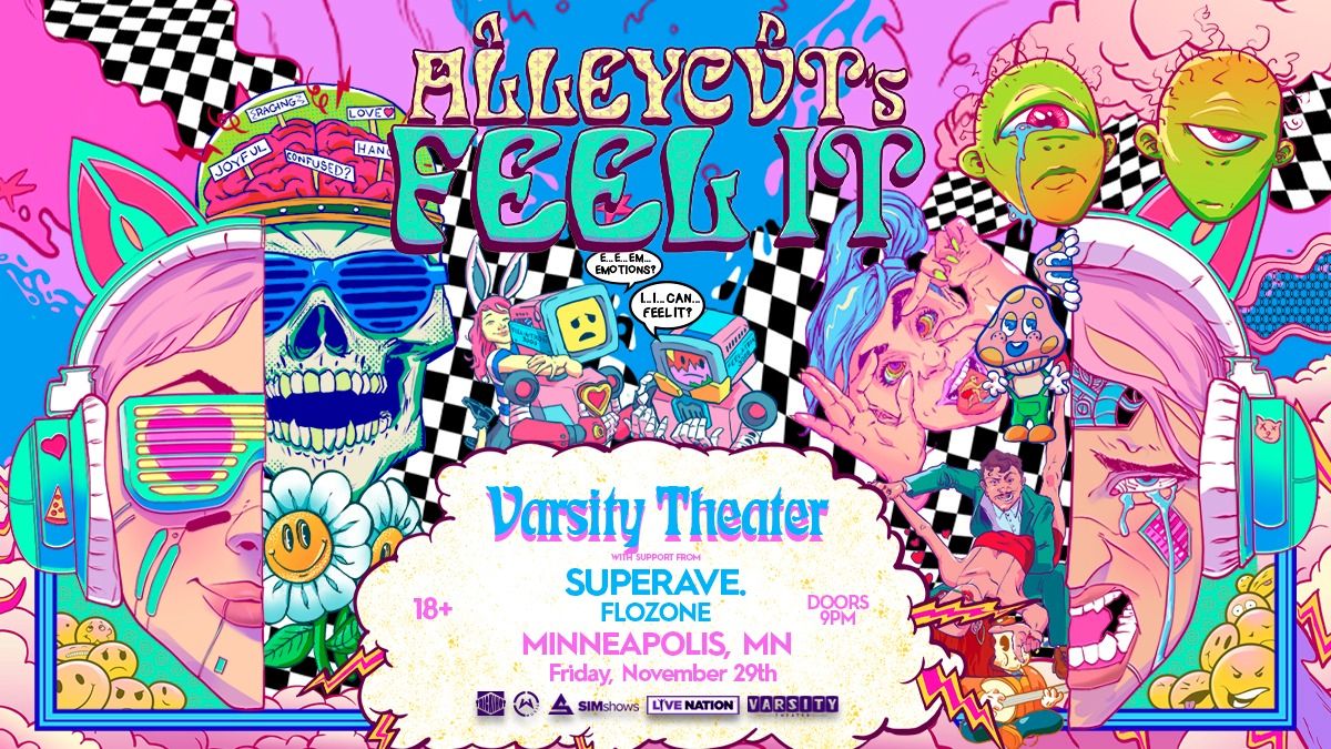 ALLEYCVT Presents FEEL IT Tour at Varsity Theater