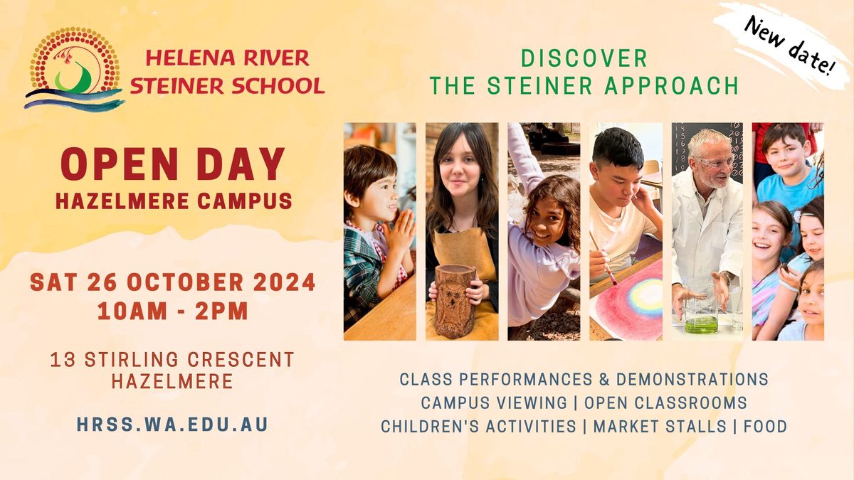 Helena River Steiner School Open Day 2024