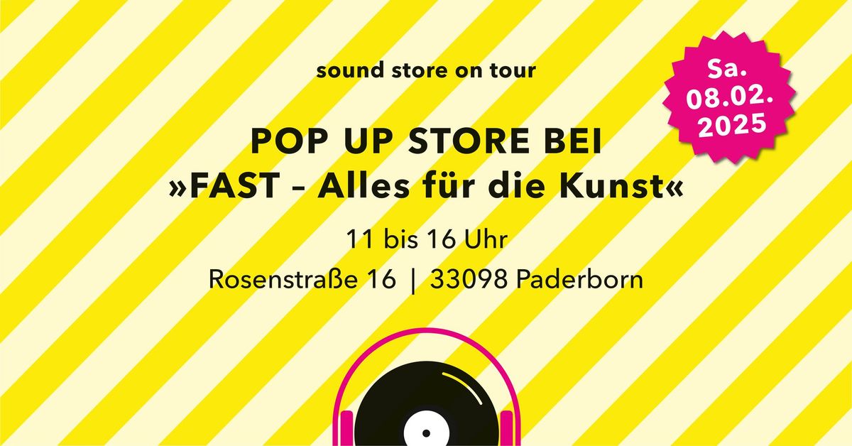 Pop-Up Plattenladen \u2022 Paderborn