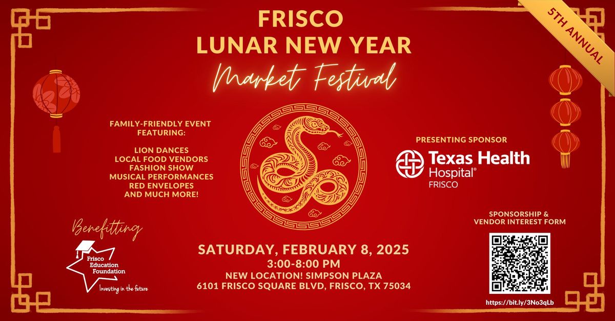 2025 Frisco Lunar New Year Festival