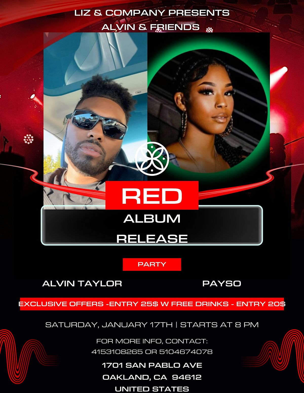 Alvin Taylor\u2019s Album Release Party